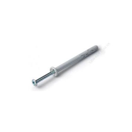 Beütő dűbel lapos peremmel K 6x80mm  50 darab/doboz
