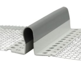 PVC hálós sarokdilatációs profil 2m/db