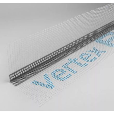 PVC hálós élvédő VERTEX 10+10cm üvegszövet hálóval 2,5m/db