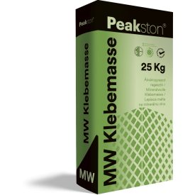   Peakston MW Klebemasse ásványgyapot ragasztó - és ágyazótapasz  25kg/zsák